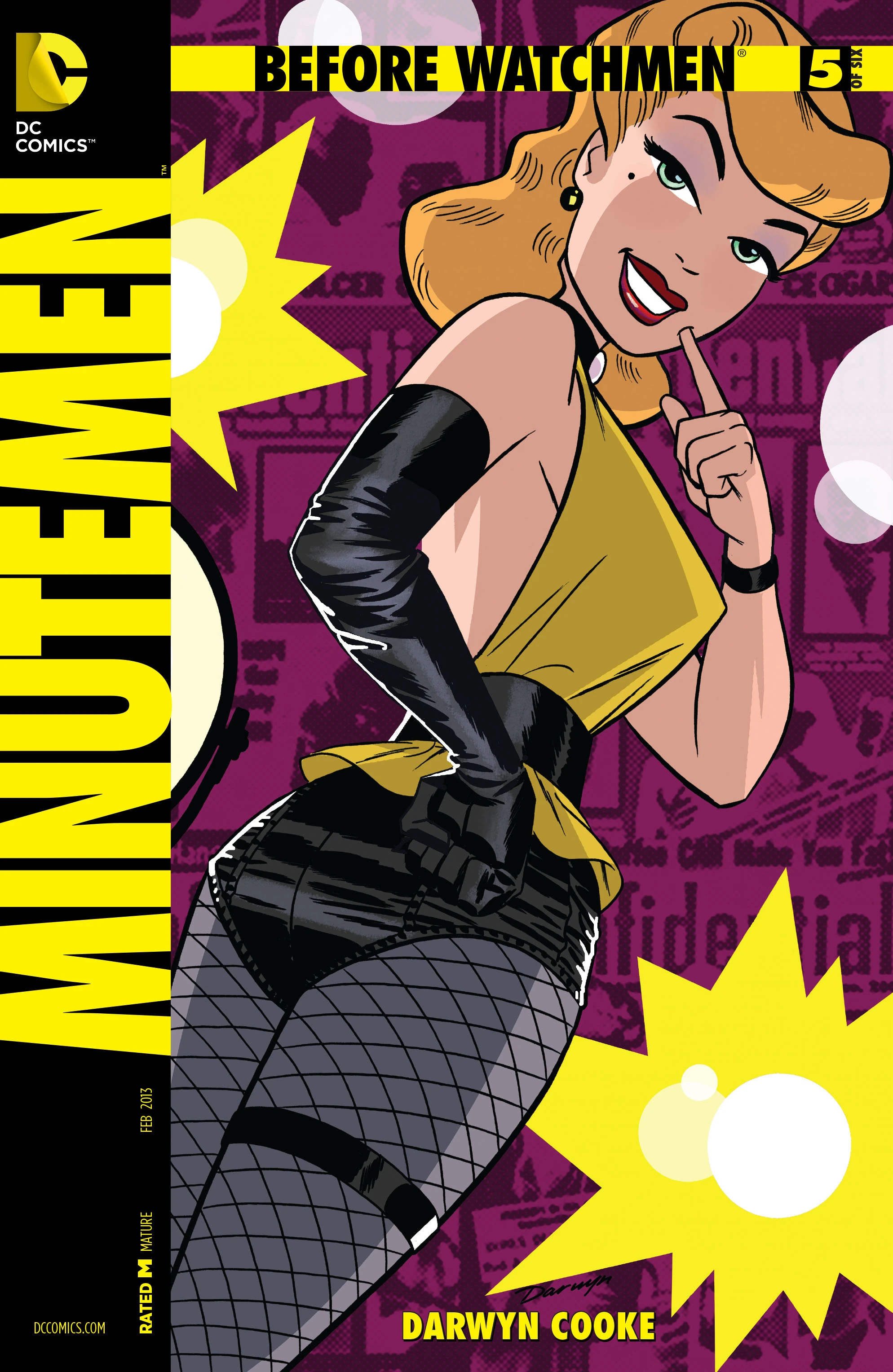 Before Watchmen: Minutemen #5 (DC, 2012 — Cover A) cover